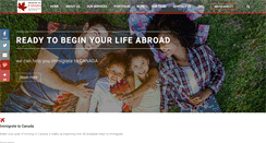 Desktop Screenshot of migrateto-canada.com